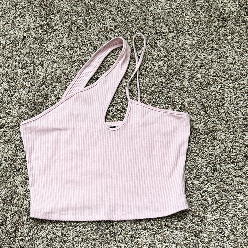 SHEIN Crop Cross Strap Tank